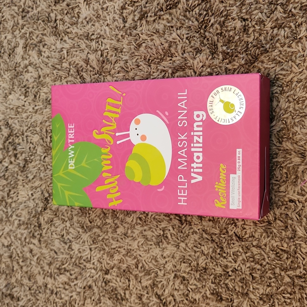 Help Me Snail Box of Vitalizing Face Masks - includes 10 individual masks
